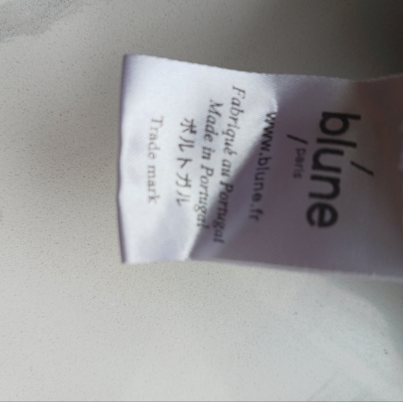 Girls gray striped knit dress size 12 by BLUNE - Picture 5 of 5